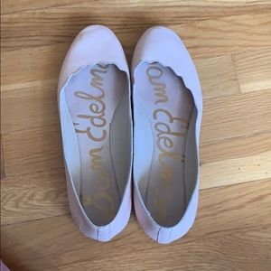 Sam Edelman nude scalloped flats 10